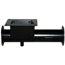 Rura podajnika ślimakowego 25 - 50 kW stalowa pod zbiornik - 2