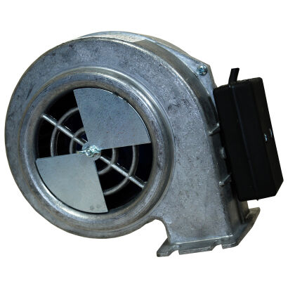 Blower for boiler, RV-13 AM fan with 2 meter cable and X damper