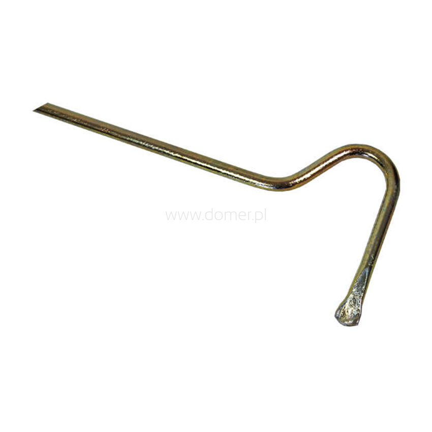 Hook for cleaning furnace boiler length 80 cm