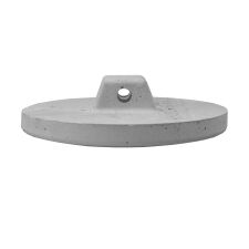 Deflektor ceramiczny FI 200 mm do podajnika kotła pieca 75 kW - 2