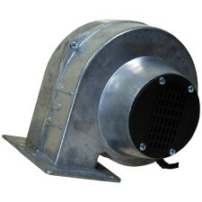 Foukač do kotle, ventilátor RV-18 R s kabelem 0,65 metru, klapka - 2