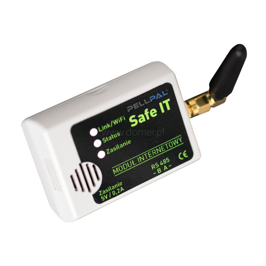 Internet module for external PellPal boilers