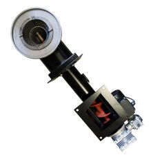 Screw feeder retort for boiler furnace 5th Class and EcoDesign rotary 25 kW Domer switch L/R - 5