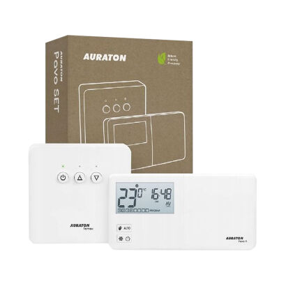 Temperature controller panel AURATON PAVO SET