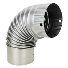 Kolano dymowe kominowe niemalowane cienkie 0,5 120X90 - 2