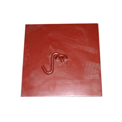 Deflektor żaroodporny 45 cm - betonowy z metalową ramką