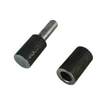 Zawias toczony stalowy do spawania FI 12 dł. 40 mm - 3