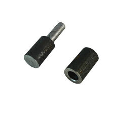 Zawias toczony stalowy do spawania FI 22 dł. 80 mm - 3