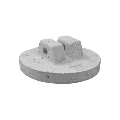 Keramický deflektor FI 140 mm zářič rozptylovač plamene pro podavač