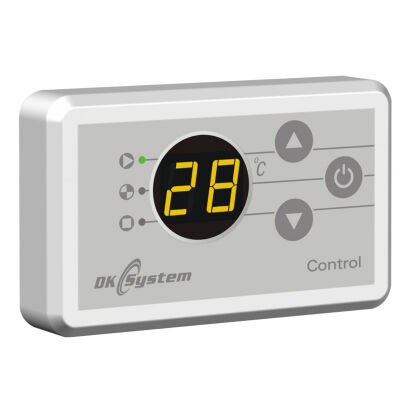 Control panel room thermostat regulator CONTROL DK-0574