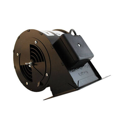 Blower for boiler, WBS-6A AL fan with 2-meter cable, draft regulator and damper