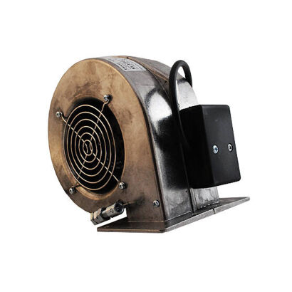 Dmuchawa do kotła, wentylator RV-12 ARC z przewodem 2 metry i regulatorem ciągu