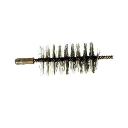 Steel brush metal cleaning rod made of round steel FI 30 with M-12 thread