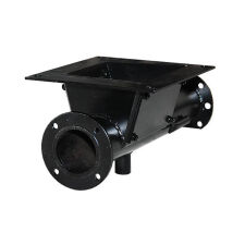 Rura podajnika ślimakowego 15 kW stalowa pod zbiornik - 6