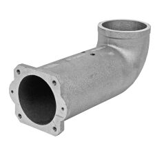 Kolano żeliwne podajnika 15 kW żeliwo do podajnika ślimakowego - 4