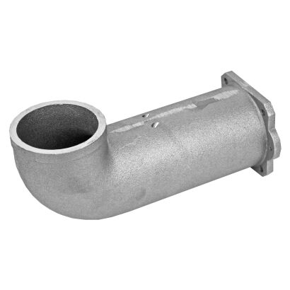 Litinové koleno podavače 15 kW litina pro šnekový podavač