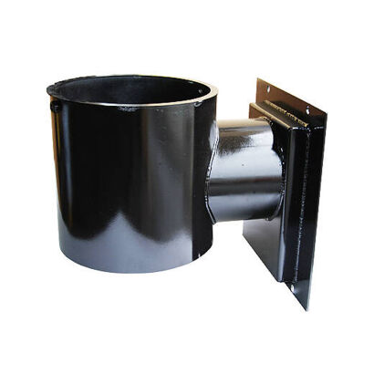 Ocelová vzduchová komora 50 kW pro podavač na jemný uhlí Domer Pancerpol