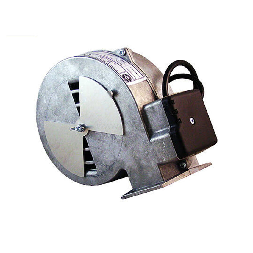 Gebläse für Kessel, Ventilator WBS-6A AL ohne Kabel, mit Klappe