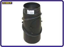 Kolano kominowe 3 elementowe nastawne stalowe malowane średnica 130 mm - 6