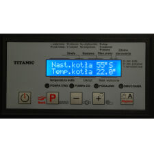 Temperature controller, boiler controller with feeder TITANIC 1S - Russian menu - 4
