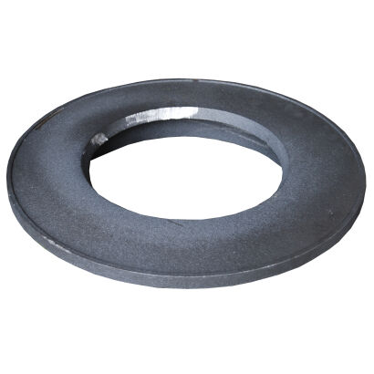 Litinový hořákový kroužek 100 kW - litina pro šnekový podavač, tryska