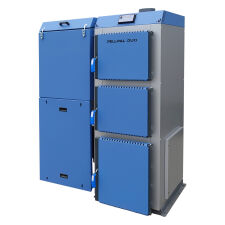 Kocioł na pellet PELLPAL DUO o mocy 35 kW sterownik dotykowy LCD - certyfikat 5 Klasa EcoDesign - 2
