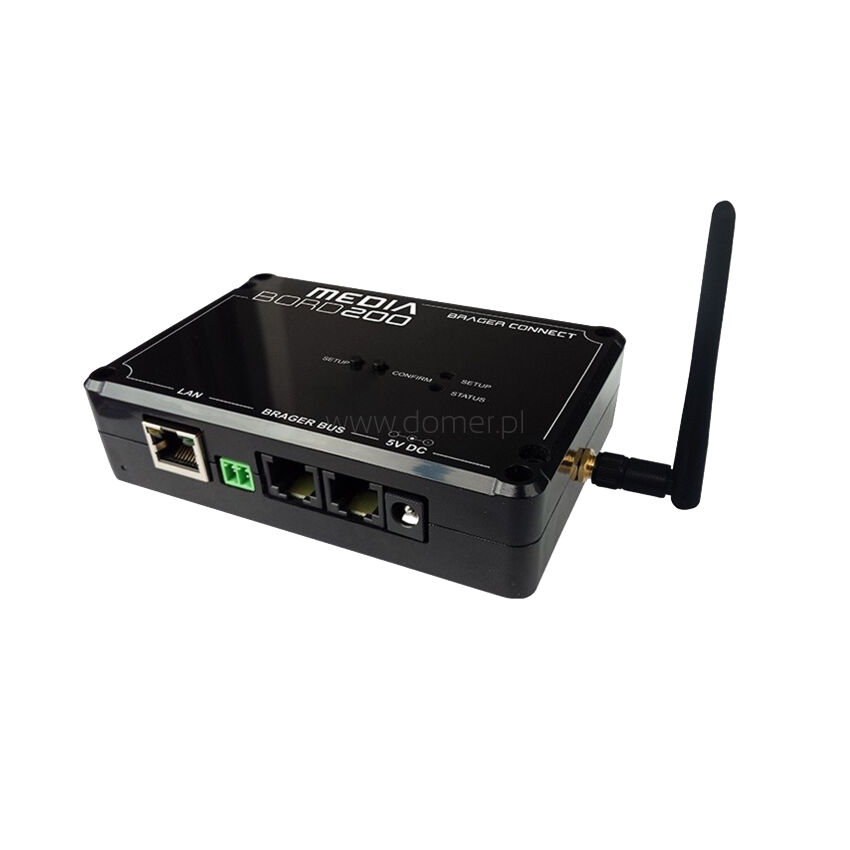 Internetový modul BRAGER MEDIA BORD 200 pro řadiče Bord