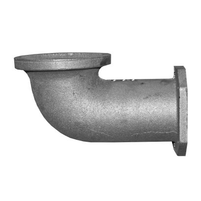 Koleno litinové podavače 100 - 150 kW na jemný uhlí