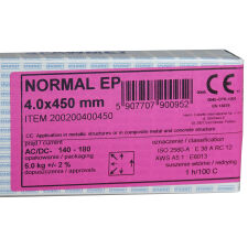 Elektroda spawalnicza SPAWMET NORMAL EP - 4 różowa - 5 kg - 4