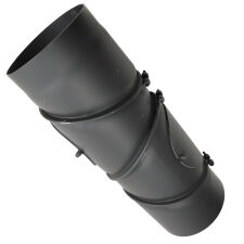 Adjustable 4-piece steel painted chimney elbow diameter 180 mm - 5