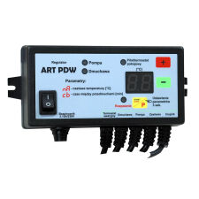 Steuergerät für Schüttkessel ART PDW und Gebläse DM 120 Set für Ofen - 3