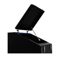 Zbiornik do podajnika ślimakowego na opał, ekogroszek, miał 25 kW Ekoenergia Stara Ramka Czarny 2 mm Falc - 3