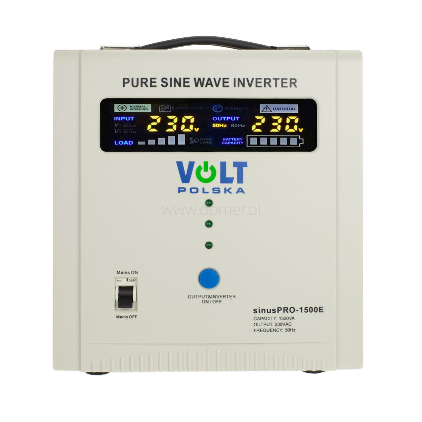 Uninterruptible Power Supply UPS - SINUS PRO 1500 E 12V 1500 VA