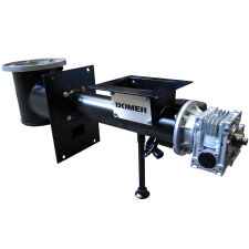 Screw feeder retort for rotary furnace boiler 25 kW eco-pea coal dust Domer Pancerpol - 3