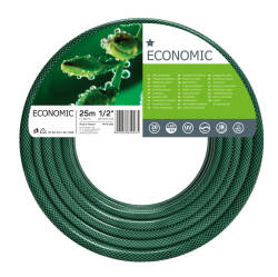 Wąż ogrodowy economic 1/2" 25m do podlewania mocny odporny na UV 3-warstwowy