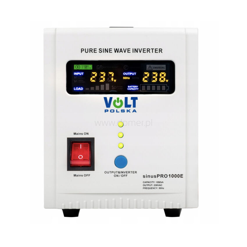 Uninterruptible Power Supply UPS - SINUS PRO 1000 E 12V 1000 VA