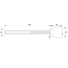 Guaranteed Heater for Boiler with Thermostat, 5/4 Thread, 1500W Power - 2