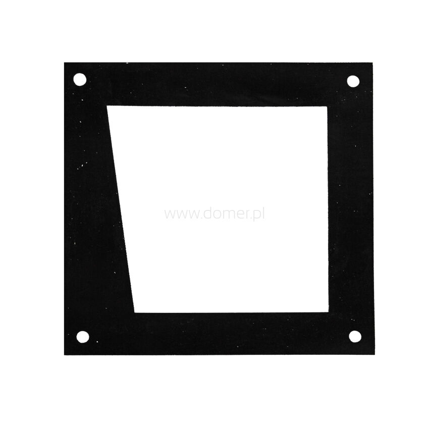 Rubber gasket under fuel tank 240 x 240 mm thickness 2 mm