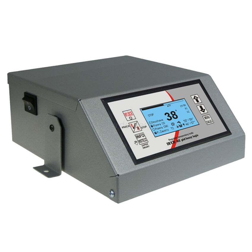 Sterownik IRYD RTZ 1S algorytm PID regulator temperatury do pieca kotła z podajnikiem - WERSJA JĘZYKOWA ŁOTEWSKA