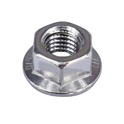 Pozinkovaná matice s límcem M-6 DIN6923