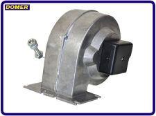 Dmuchawa do kotła, wentylator DM 120 z przewodem 0,7 m klapka - 6