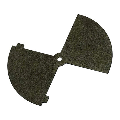 Przesłona wlotu do dmuchawy DM 80, 85 typ X czarna