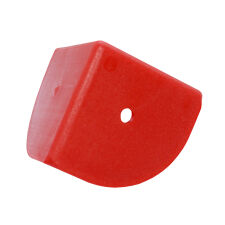 Red plastic corner piece - 2