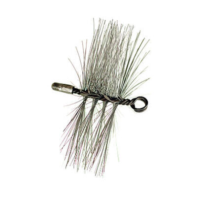 Ocelový kartáč kovový čisticí kartáč z oceli kulatý FI 160 s závitem M-12