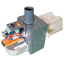 Zestaw Palnik pelletowy BIOBURN o mocy 15-21kW ze sterownikiem Iryd 620 oraz z podajnikiem opału - 7