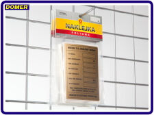 Nameplate sticker size 70 x 90 mm - gold - 2