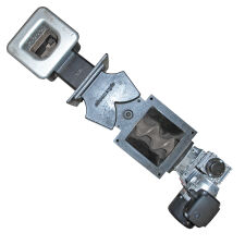Screw feeder retort for boiler furnace cast iron Ekoenergia 10 - 15 kW 5 Class and EcoDesign switch L/R - 2