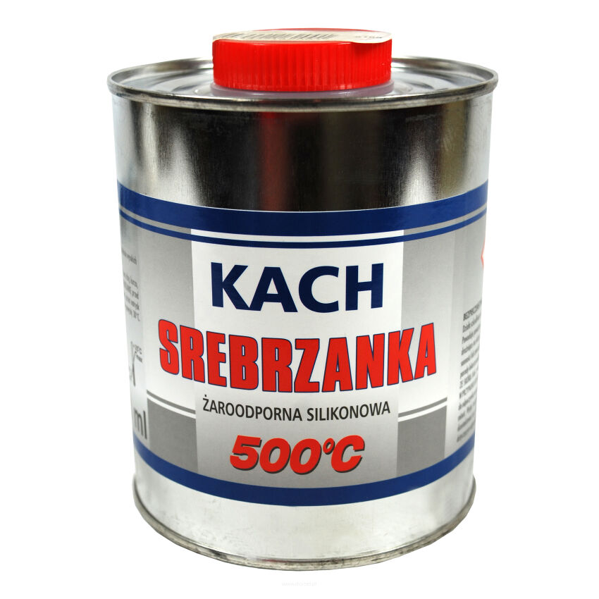 Silver heat-resistant paint 0.08 liters