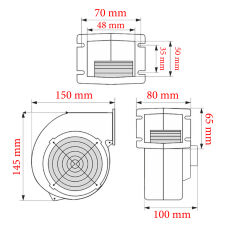 Pelletkesselgebläse RV-17-P 097 Pellet - 5