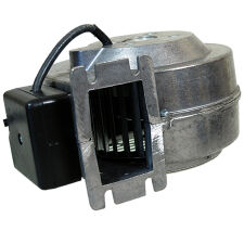 Dmuchawa do kotła z podajnikiem wentylator DM 80 z przewodem 2 m i przesłoną X puszka przód - 3